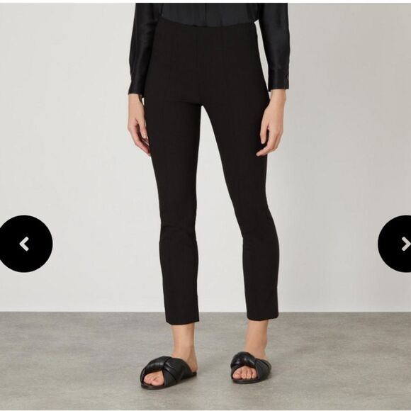 Vince Size extra small black pull on ankle length pull on pants leggings - Picture 2 of 8